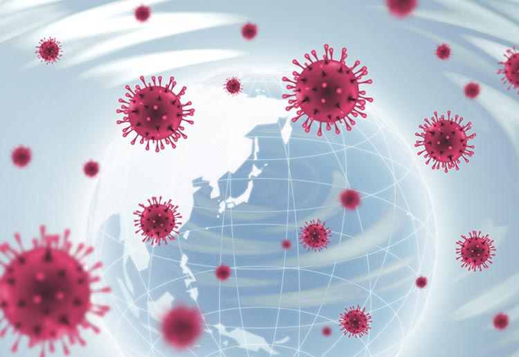 新型コロナウイルス感染対策画像